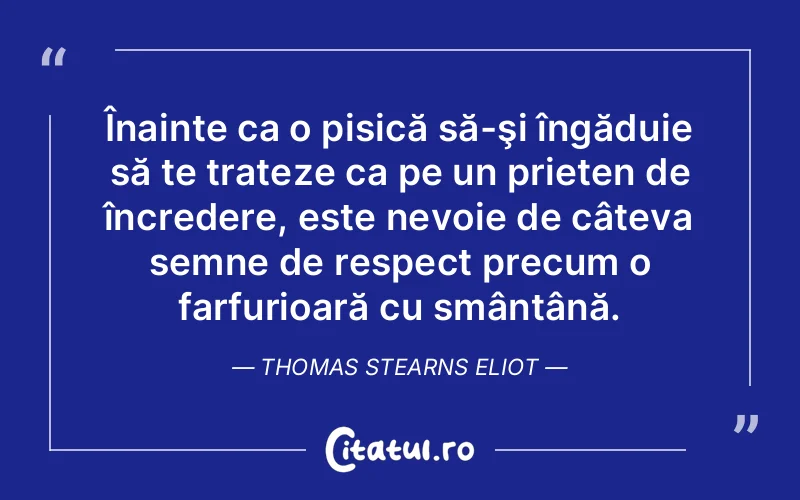 Citat Thomas Stearns Eliot - citate prietenie