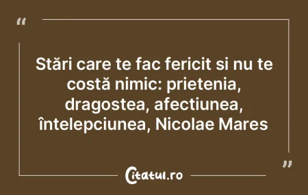 Stări care te fac fericit și nu te cos...