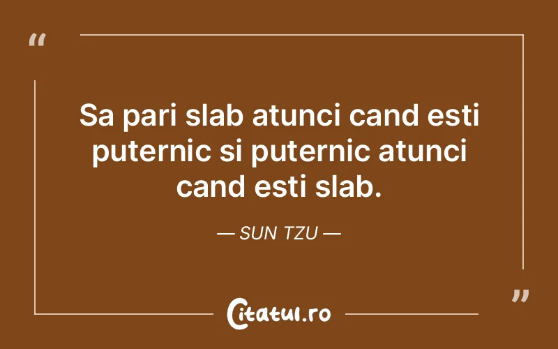 Citat Sun Tzu - citate prietenie
