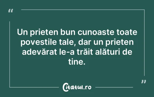 Citat Prietenie - Citatul.ro