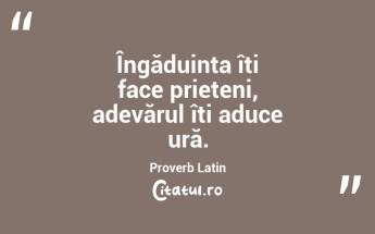 Prietenia e singurul antidot pentru ura, este singura garantie pentru pace. Buddha...
