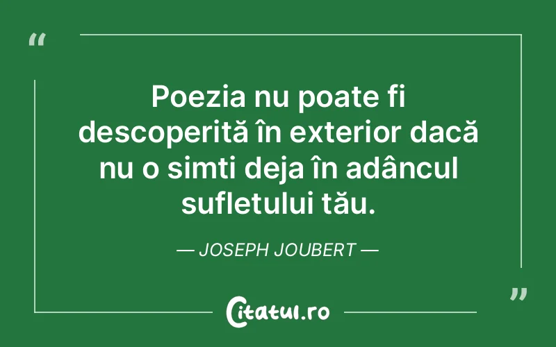 Citat Joseph Joubert - citate prietenie