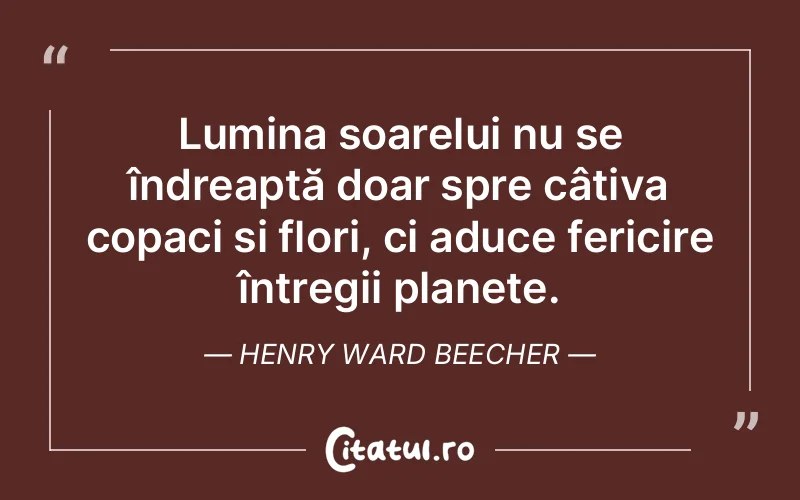 Citat Henry Ward Beecher - citate prietenie