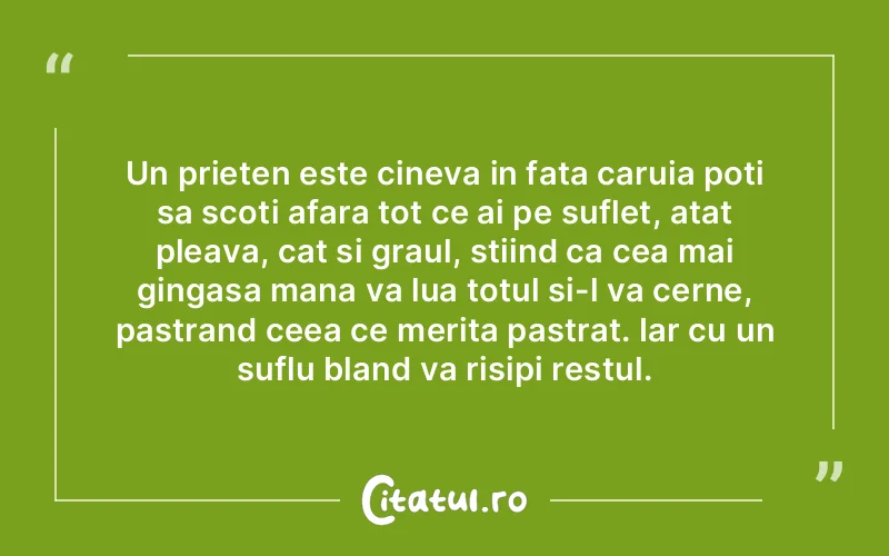 Citat Ia - citate prietenie