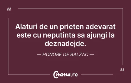 Alaturi de un prieten adevarat este cu n...