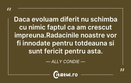 Fii un sprijin pentru cei din jur; dacă...