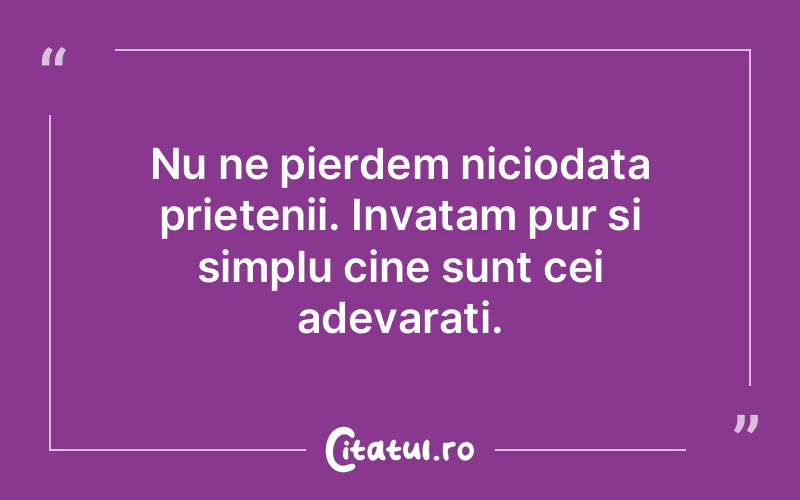 Citat Autor necunoscut - citate prietenie