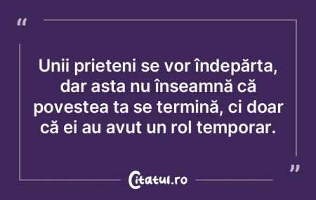 Legăturile de prietenie născute din su...