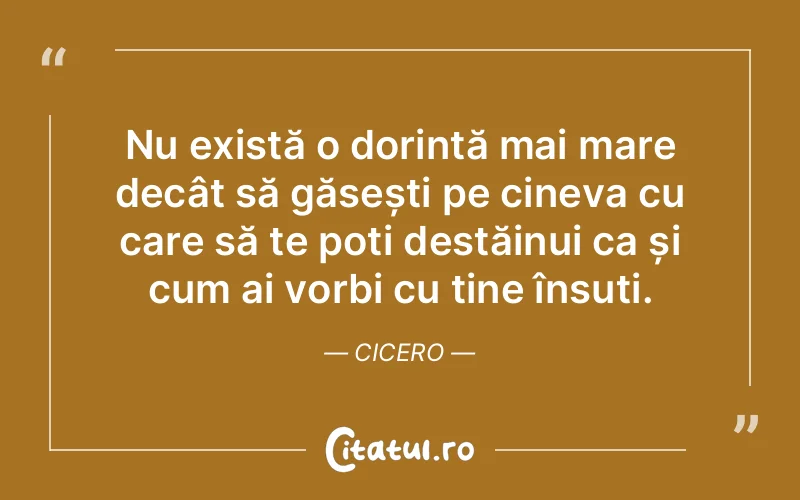 Citat Cicero - citate prietenie