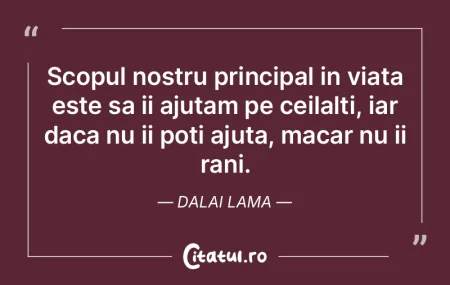 Ai facut-o si mai inainte, poti sa o fac...