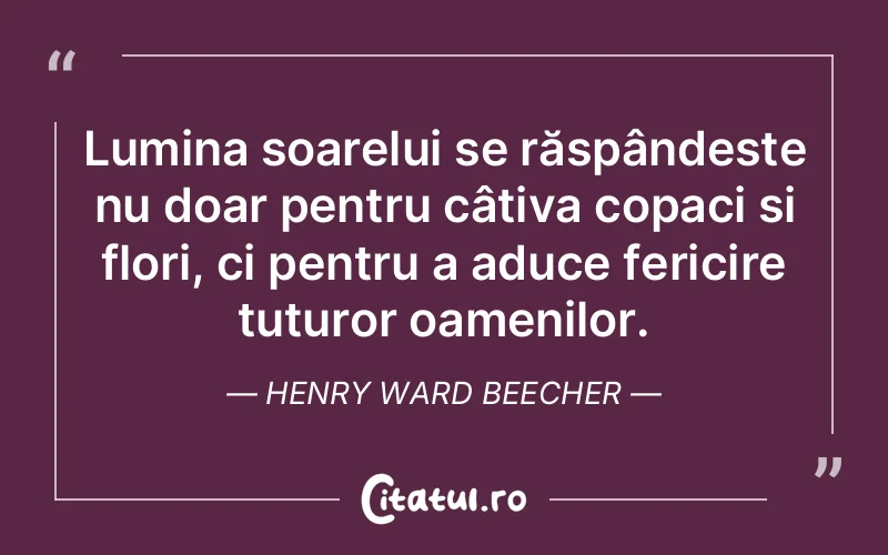 Citat Henry Ward Beecher - citate prietenie