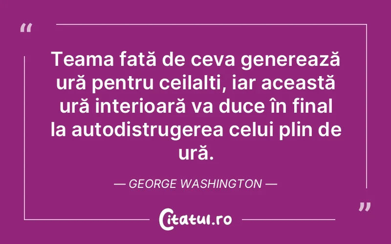 Citat George Washington - citate prietenie