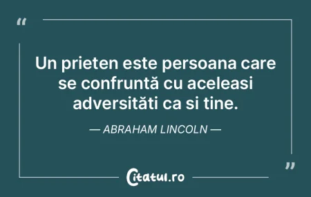Impartasirea bucuriilor, nu a suferintel...