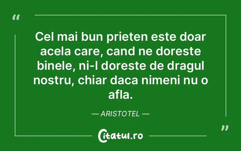 Citat Aristotel - citate prietenie