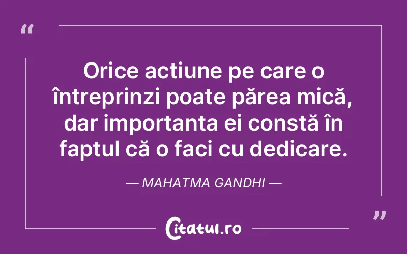 Citat Mahatma Gandhi - citate prietenie