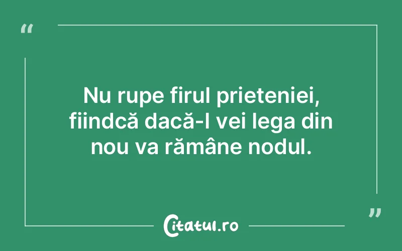 Citat Autor necunoscut - citate prietenie