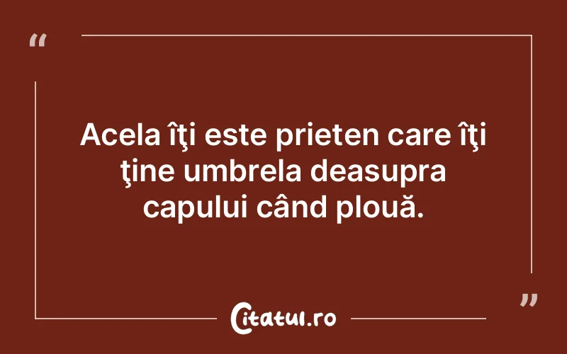 Citat Autor necunoscut - citate prietenie