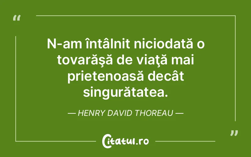 Citat Henry David Thoreau - citate prietenie