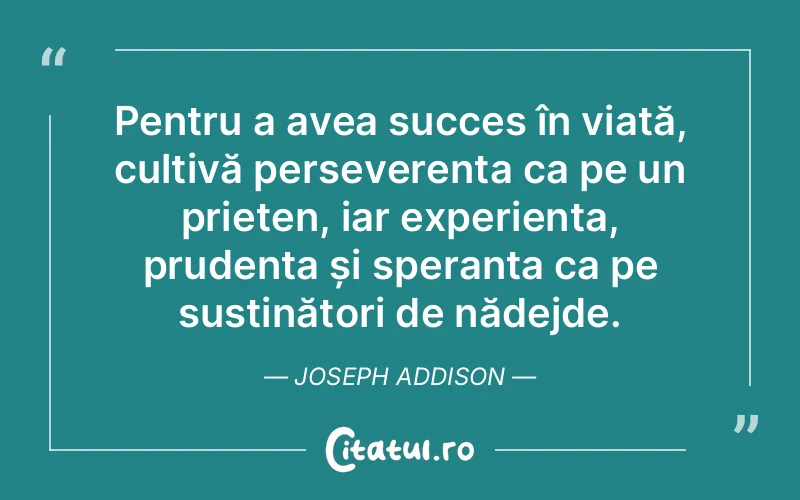 Citat Joseph Addison - citate prietenie