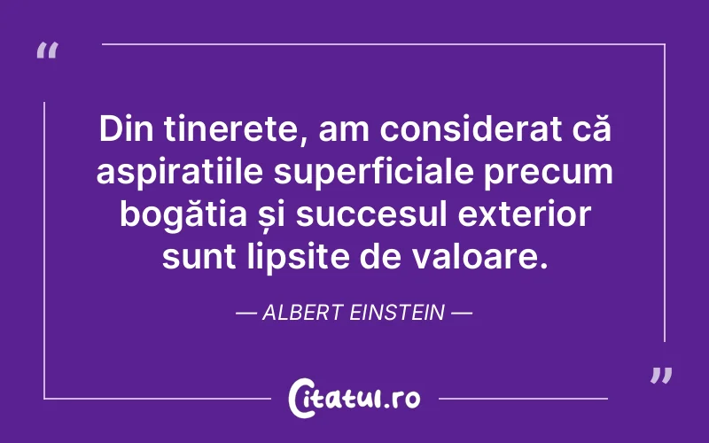 Citat Albert Einstein - citate prietenie