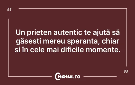 Prietenia adevărată se bazează pe cap...