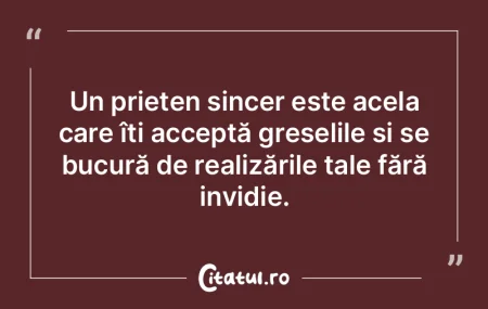 A avea o relație bună cu sine este ese...