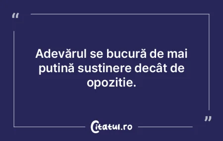 Spunerea adevărului poate atrage inimi ...