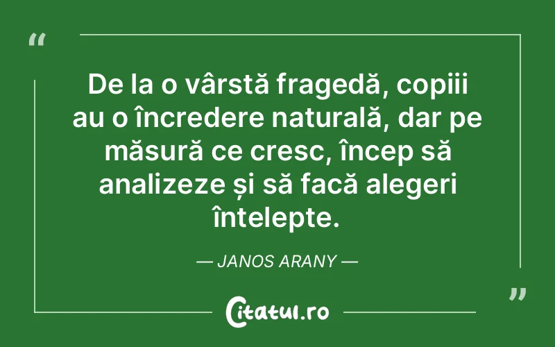 Citat Janos Arany - citate prietenie