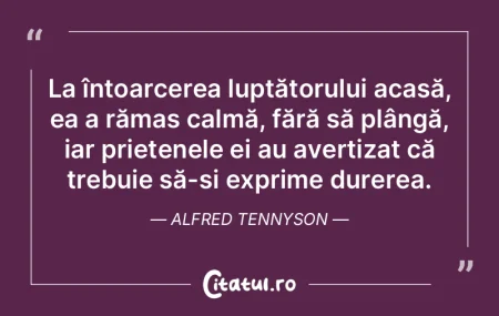 Moartea este un prieten de-al nostru, ce...