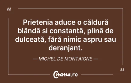 Marea are un efect unic asupra prietenie...