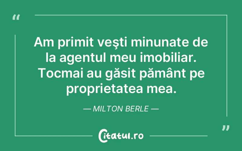 Citat Milton Berle - citate prietenie