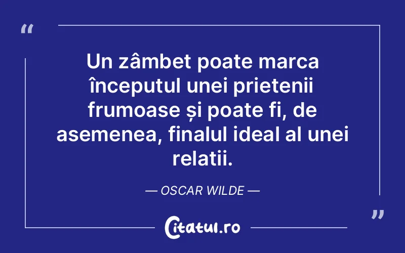 Citat Oscar Wilde - citate prietenie