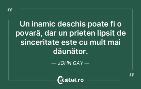 Niciun duşman nu-ţi poate face atât r...