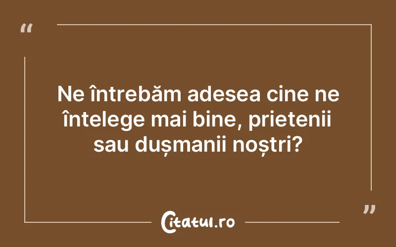 Citat Autor necunoscut - citate prietenie