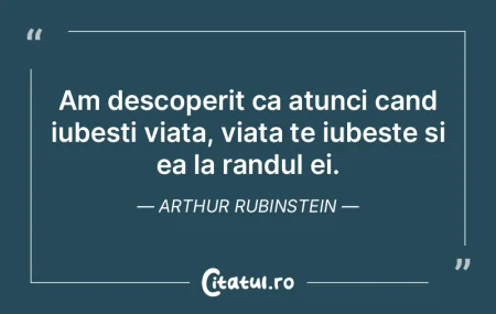 Am descoperit ca atunci cand iubesti via...