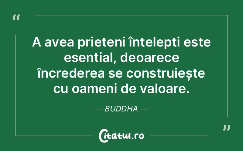 Citat Buddha - citate prietenie