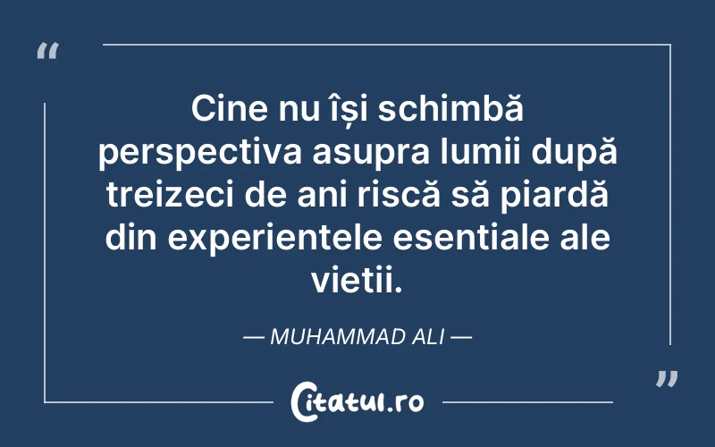 Citat Muhammad Ali - citate prietenie