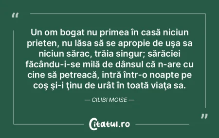 Mă aflu, așadar, izolat pe acest păm�...