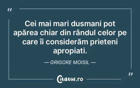 Neîncrederea marchează începutul sfâ...