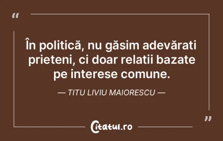 Nu este corect să renunțăm la valoril...