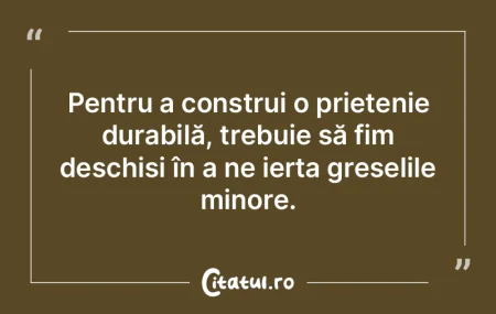 Un prieten adevărat este conștiința t...