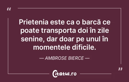 Prietenia seamănă cu un fir care, deș... Prietenia seamănă cu un fir care, deș...