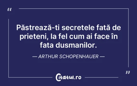 A fi neîncrezător în prietenii tăi e...