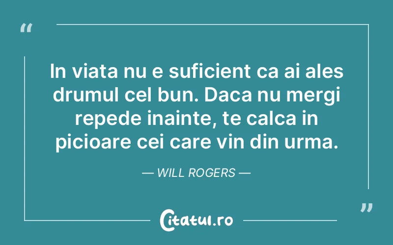 Citat Will Rogers - citate prietenie