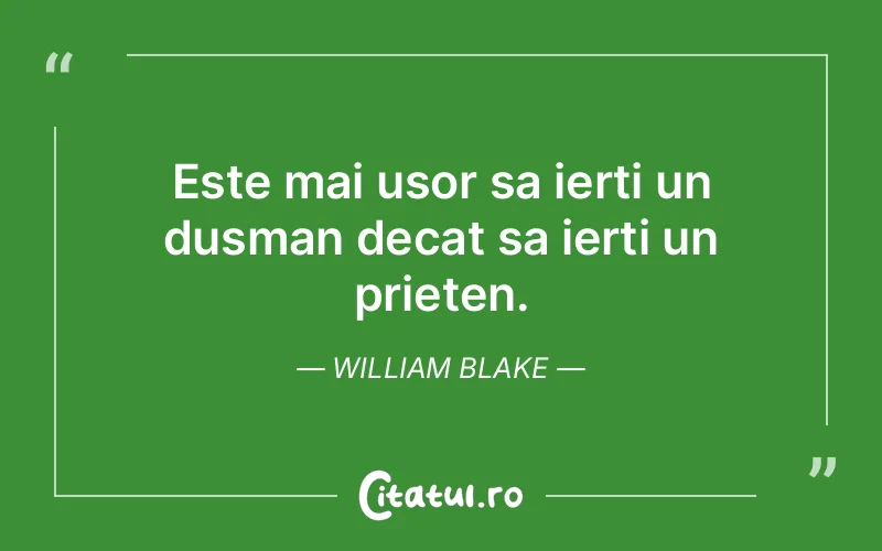 Citat William Blake - citate prietenie