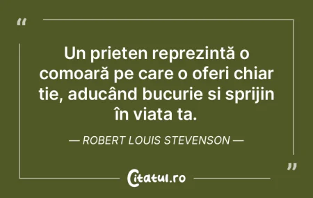Apreciezi cu adevărat o prietenie afect...