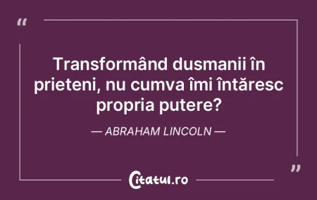 Niciun dușman nu poate înlocui pierder...