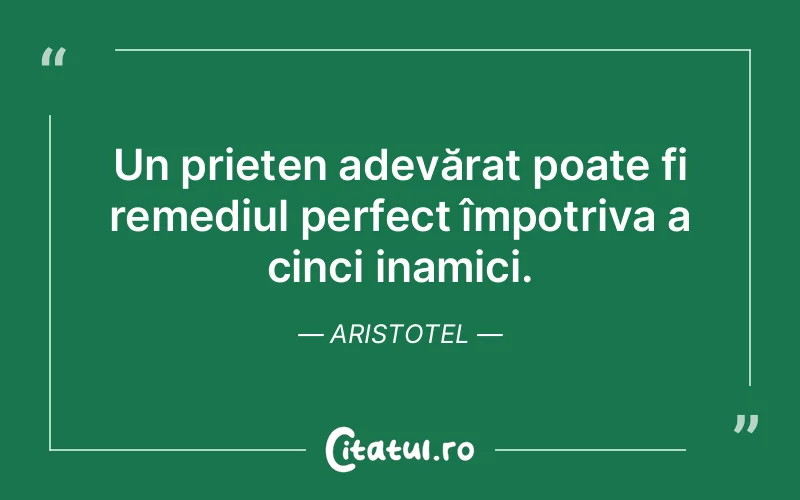 Citat Aristotel - citate prietenie