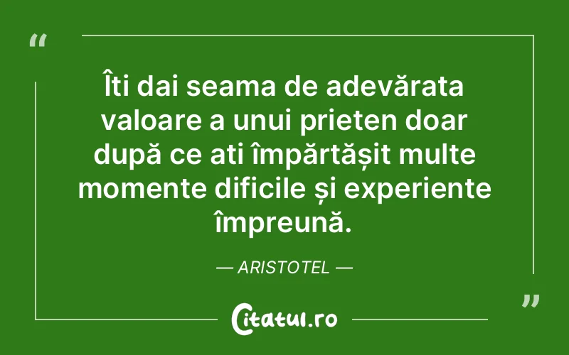 Citat Aristotel - citate prietenie