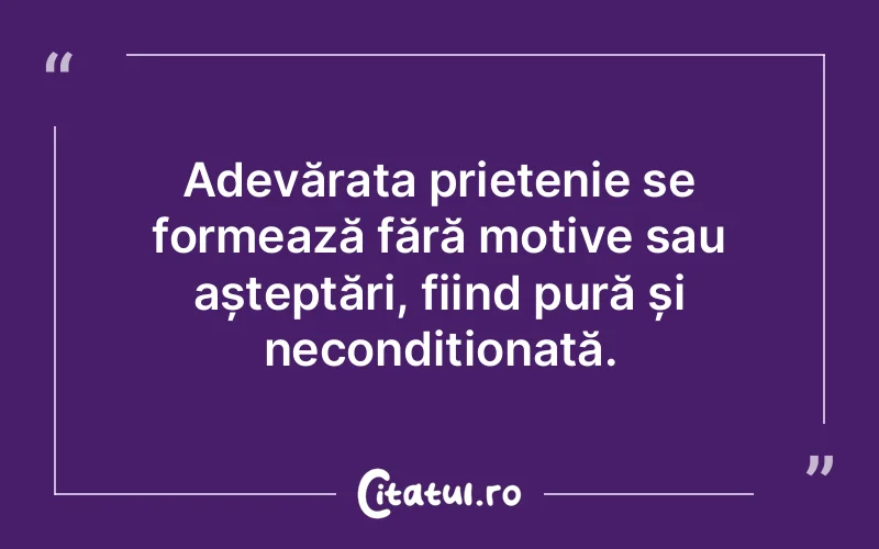 Citat Autor necunoscut - citate prietenie